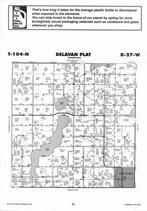 Delavan Township, Lura Lake, Bass Lake, Rice Lake, Faribault County 2006